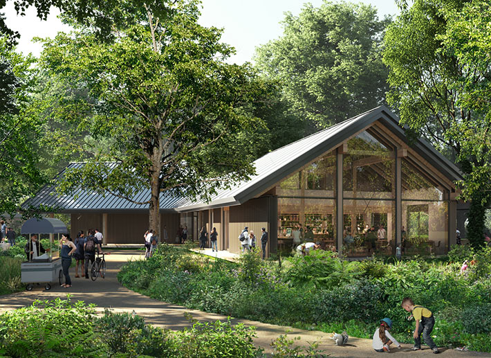 Koekamp visitor center, The Hague, the Netherlands