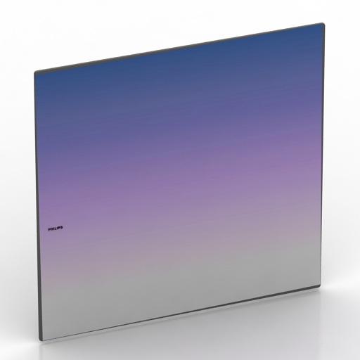 tv set philips design line led tv 3D Model Preview #05c8f864