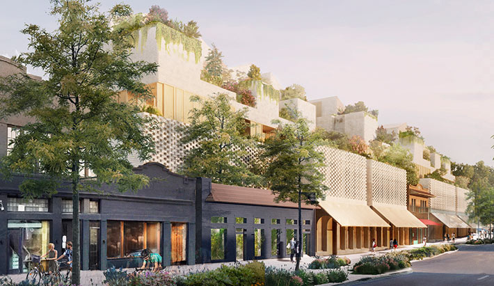 Sixth & Blanco by Herzog & de Meuron, Austin, TX, USA