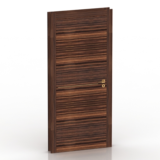 Door 3D model large preview