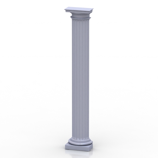 Column 3D model large preview