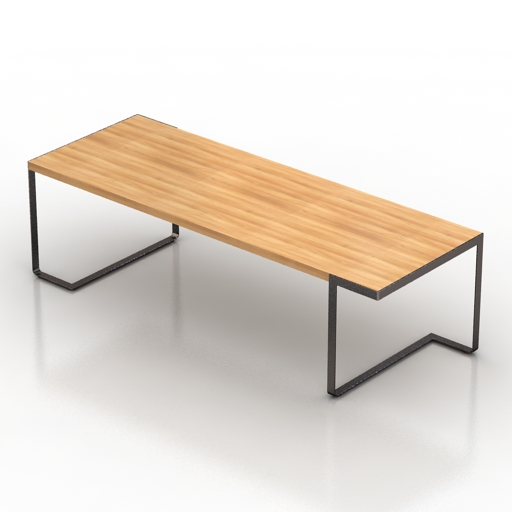 Table 3D model large preview