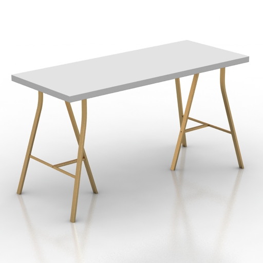 Table 3D model large preview