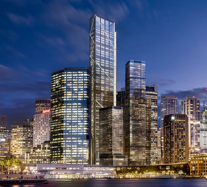 Salesforce Tower by Foster + Partners, Sydney, Australia