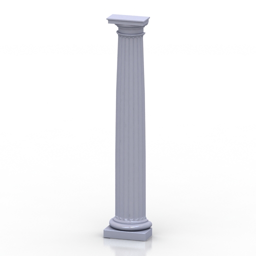 Column 3D model large preview
