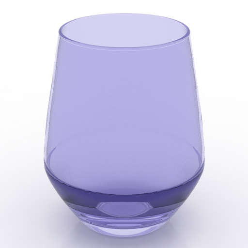Glass 3D model large preview