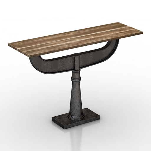 table loft designe 406 model 3D Model Preview #ab225866