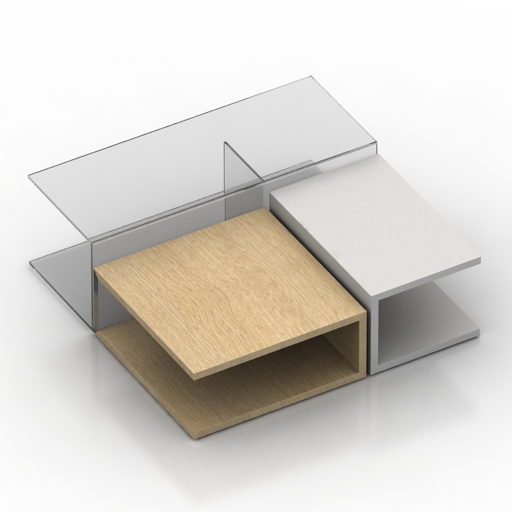 Table 3D model large preview