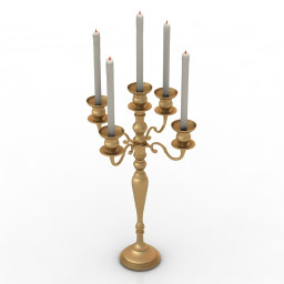 3D Candlestick preview