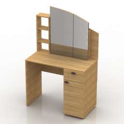 3D Dressing table preview