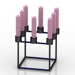 3D Candlestick preview