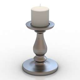 3D Candlestick preview