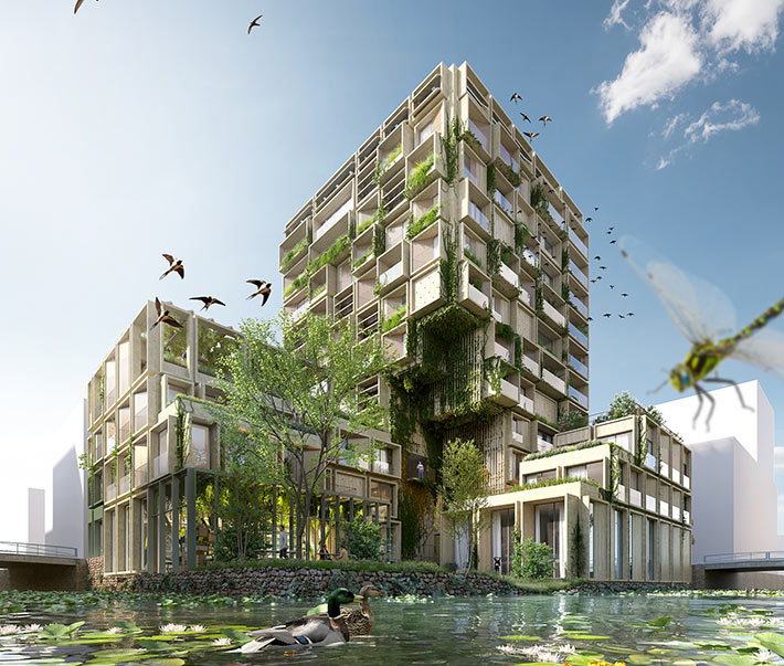 Zoöp Zeeburg apartment complex, Amsterdam, the Netherlands