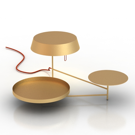 Table 3D model large preview