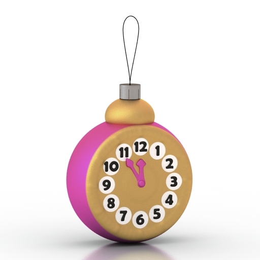 toy clock 3D Model Preview #b0cc8e2b