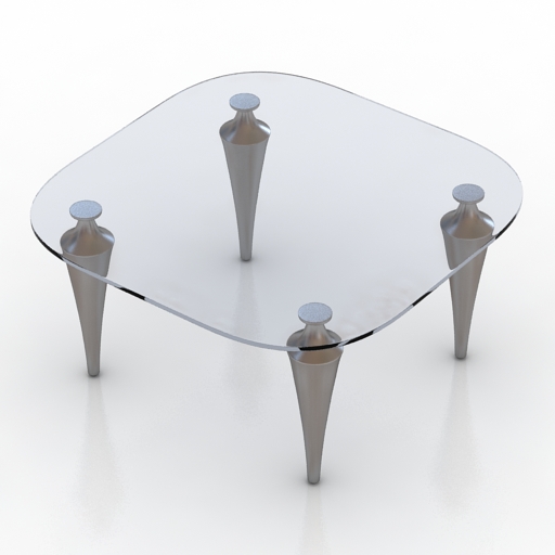 Table 3D model large preview