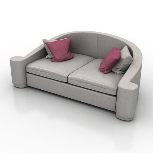 Sofa 3D model large preview