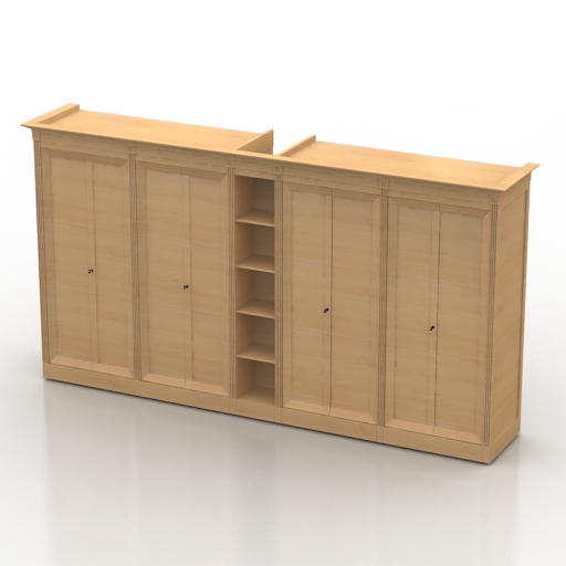 wardrobe morelato 3D Model Preview #7c5100e9