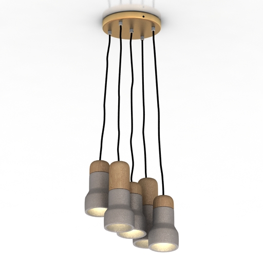 luster cosmorelax nordic timber 3D Model Preview #2066a234