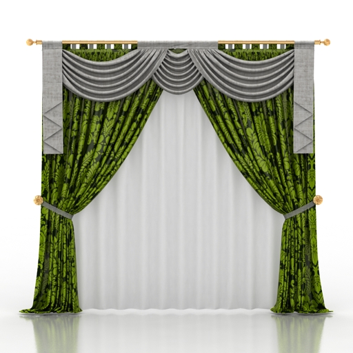 curtain 6 3D Model Preview #b4814c05
