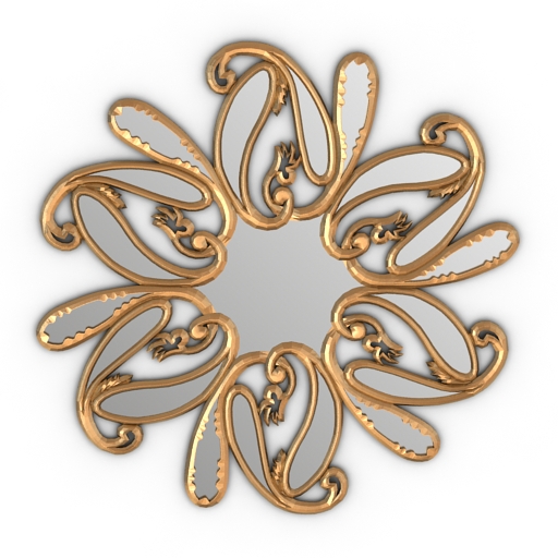 Mirror 3D model large preview
