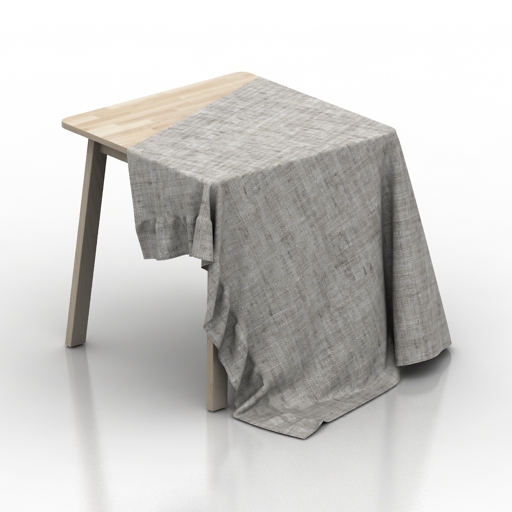table 2ds 3D Model Preview #aa356b4d