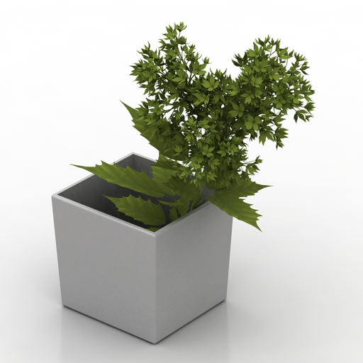 Vase 3D model large preview