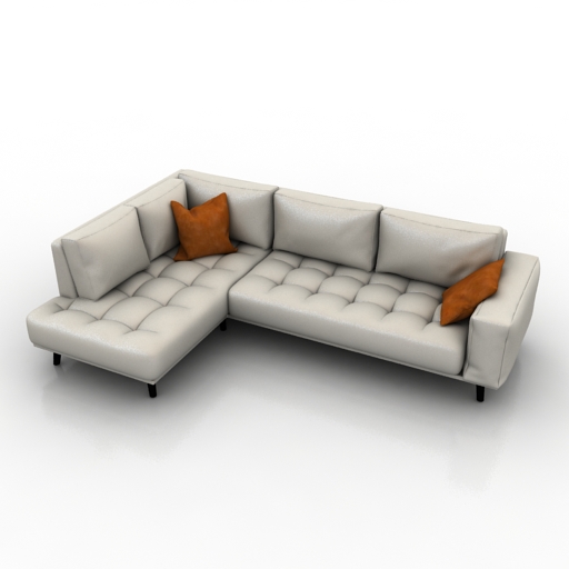 sofa hoekbank carlo 3D Model Preview #99c581f8