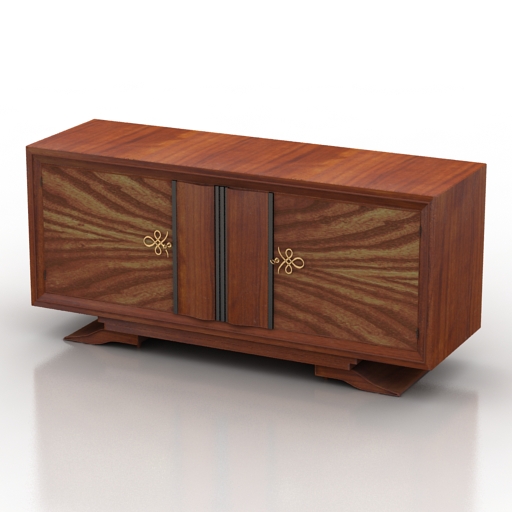 Locker 3D model large preview