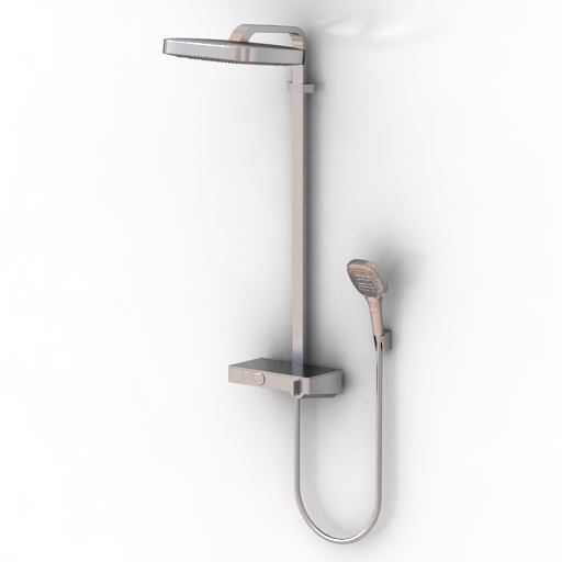 shower hansgrohe raindance 3D Model Preview #a99d56dd