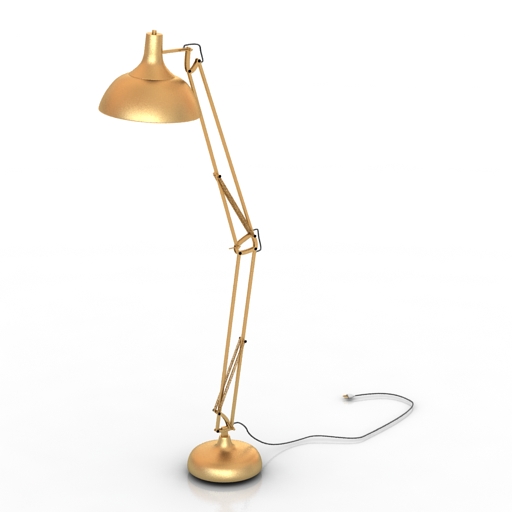 torchere levi julia grup floor lamp 3D Model Preview #25fe086c