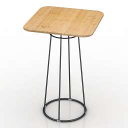 3D Table preview