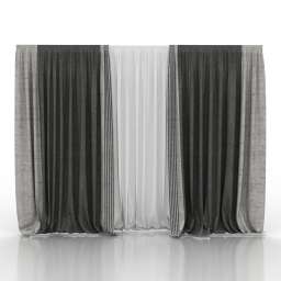 3D Curtain preview
