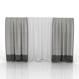 3D Curtain preview