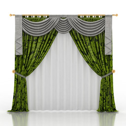 3D Curtain preview