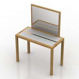 3D Dressing table preview