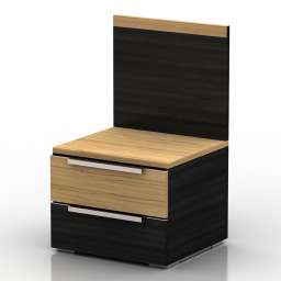 3D Bedside table preview