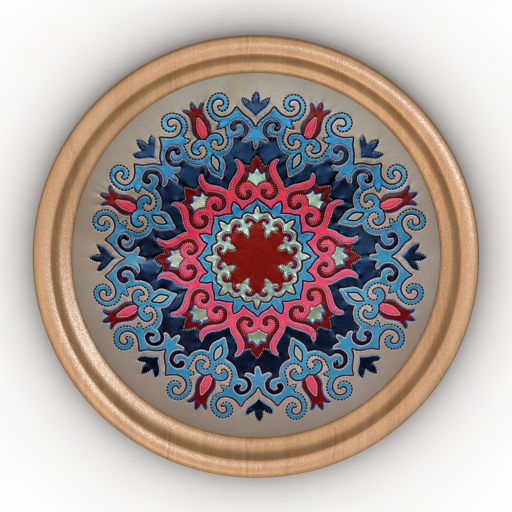 plate 2 3D Model Preview #7cb361ff