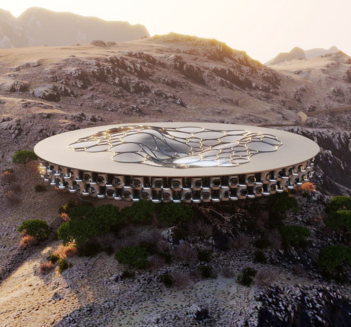 Trojena ski resort, Gulf of Aqaba, Saudi Arabia