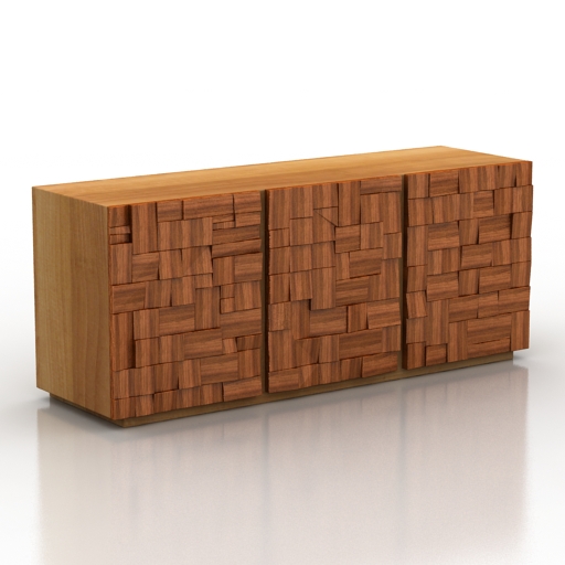 locker domus arte woodoc 3D Model Preview #884509eb