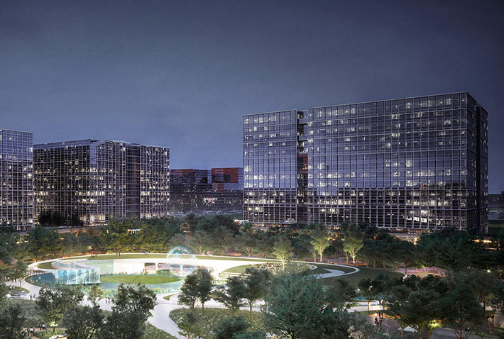 Alibaba's Headquarters Campus, Hangzhou, China
