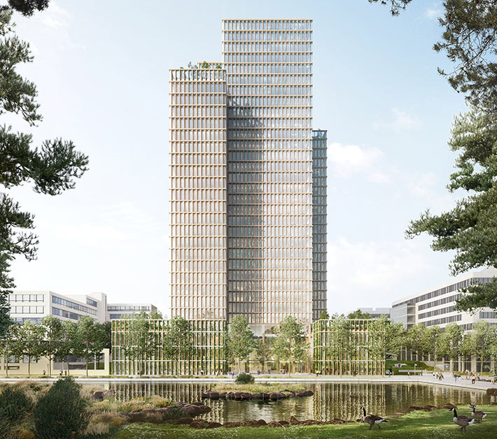 Technical Administration Building of the municipality of Düsseldorf, Düsseldorf, Germany