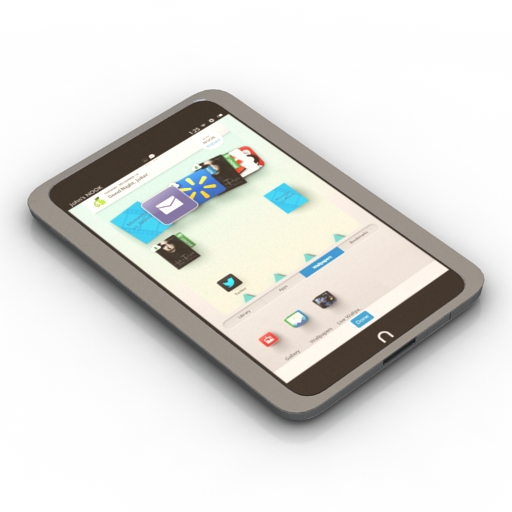 Reader 3D model large preview