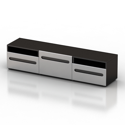 Locker 3D model large preview