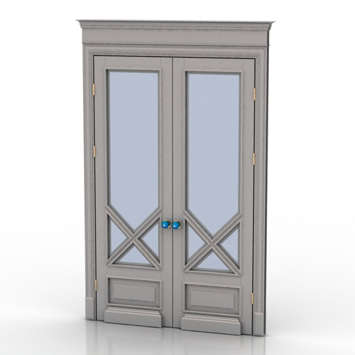 Door 3D model large preview