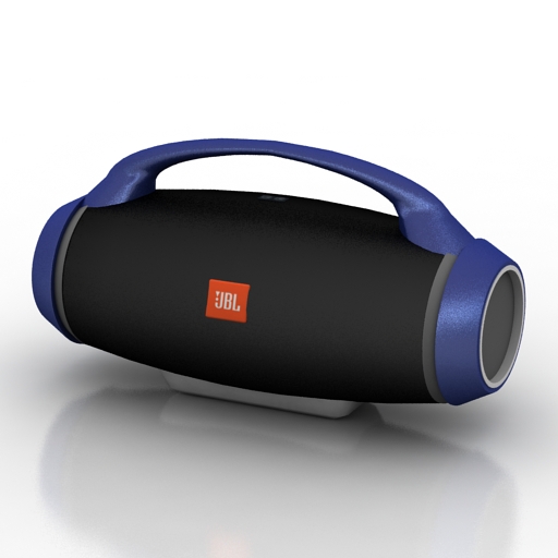 Bombox 3D model large preview
