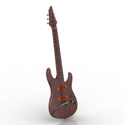 3D Guitar preview