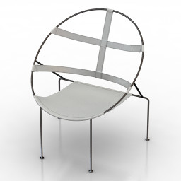 3D Armchair preview