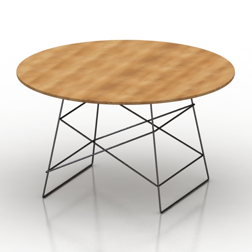 Table 3D model large preview