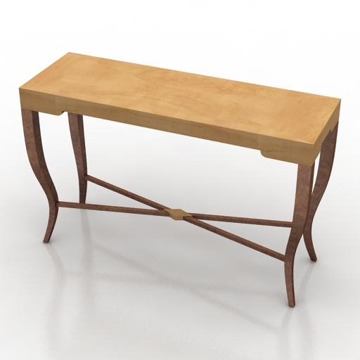 console lily jack console - b5418 3D Model Preview #288cc347